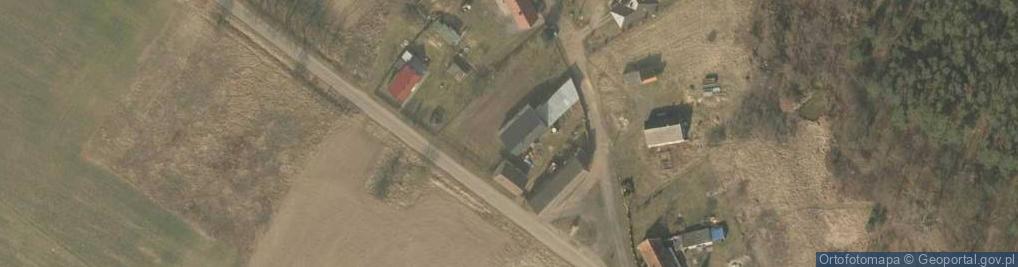 Zdjęcie satelitarne Osetno Małe ul.
