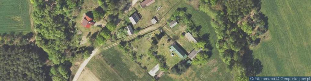 Zdjęcie satelitarne Osetno ul.