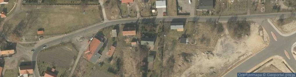 Zdjęcie satelitarne Osetno ul.