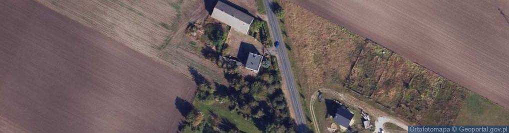 Zdjęcie satelitarne Osięciny ul.