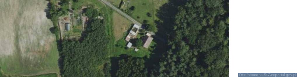 Zdjęcie satelitarne Osiecko ul.