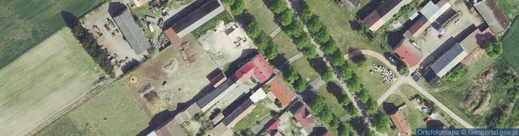 Zdjęcie satelitarne Osiecko ul.