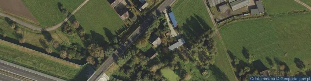 Zdjęcie satelitarne Osiecza Druga ul.