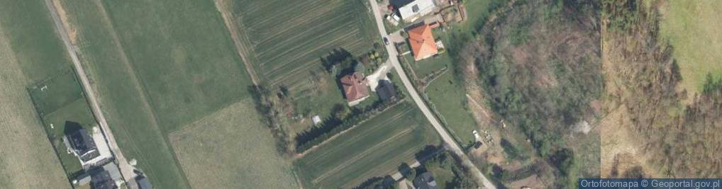 Zdjęcie satelitarne Osieczany ul.