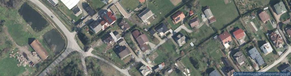 Zdjęcie satelitarne Osieczany ul.
