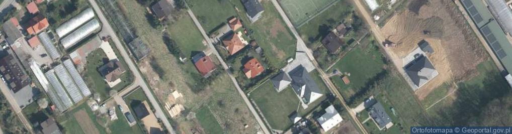 Zdjęcie satelitarne Osieczany ul.