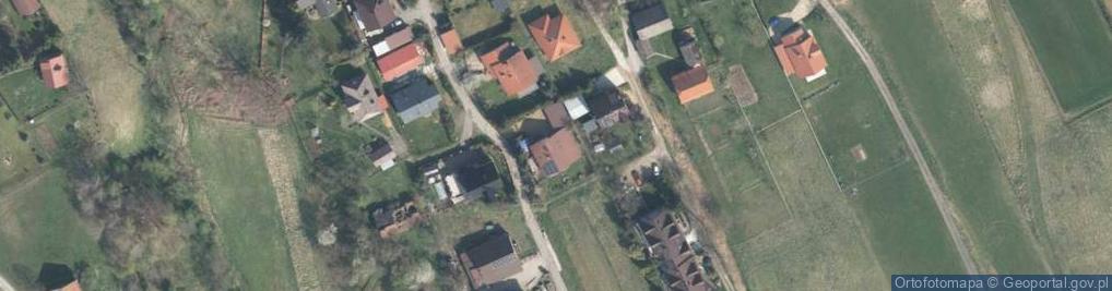 Zdjęcie satelitarne Osieczany ul.