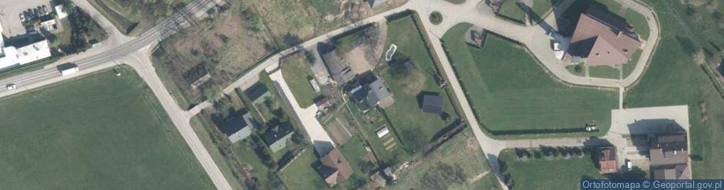 Zdjęcie satelitarne Osieczany ul.