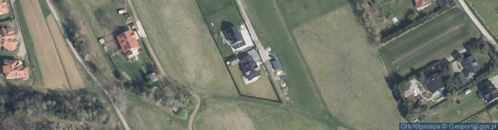 Zdjęcie satelitarne Osieczany ul.