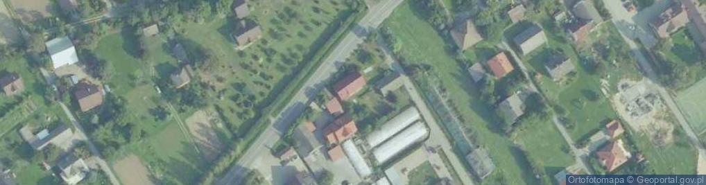 Zdjęcie satelitarne Osieczany ul.