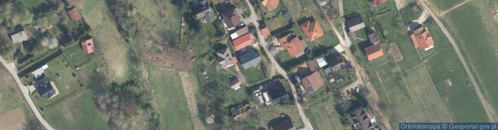 Zdjęcie satelitarne Osieczany ul.