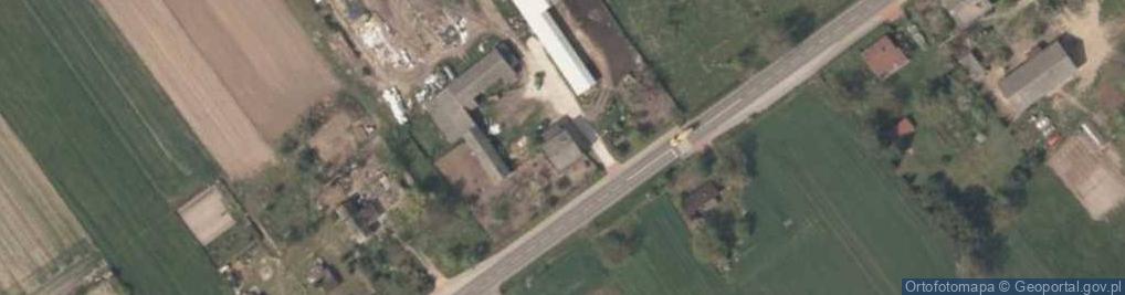 Zdjęcie satelitarne Osieczno ul.