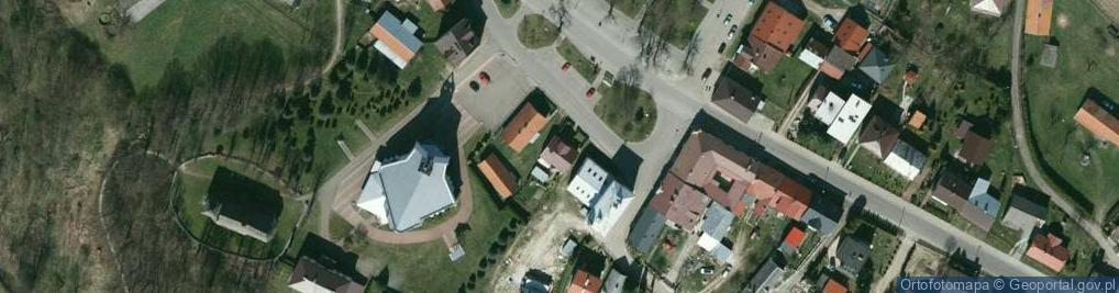 Zdjęcie satelitarne Osiek Jasielski ul.