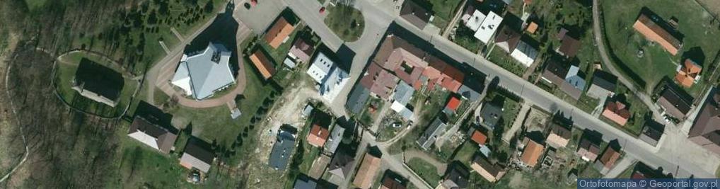 Zdjęcie satelitarne Osiek Jasielski ul.