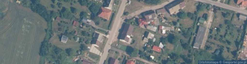 Zdjęcie satelitarne Osieki Lęborskie ul.