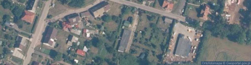Zdjęcie satelitarne Osieki Lęborskie ul.