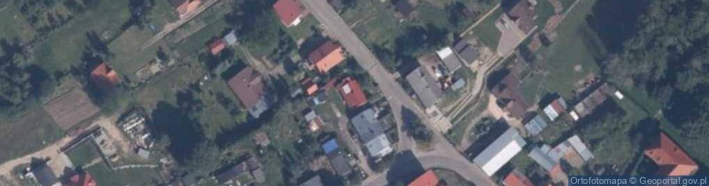Zdjęcie satelitarne Osieki ul.