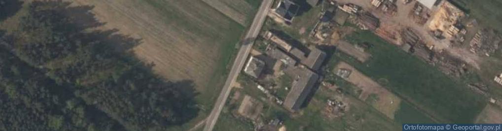 Zdjęcie satelitarne Osina Duża ul.