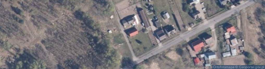 Zdjęcie satelitarne Osinów Dolny ul.