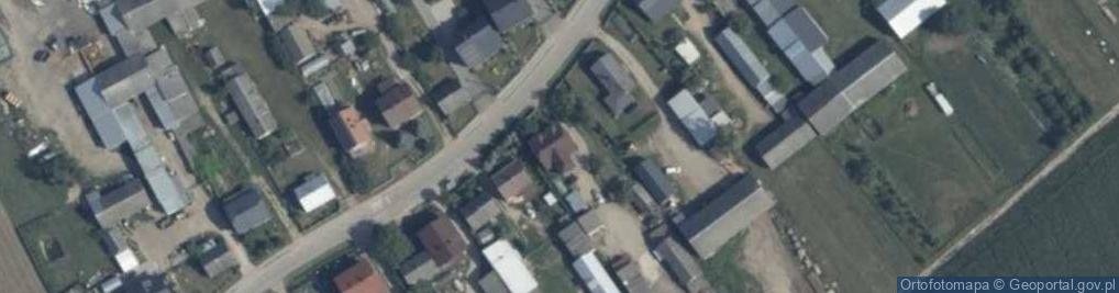 Zdjęcie satelitarne Osiny Dolne ul.