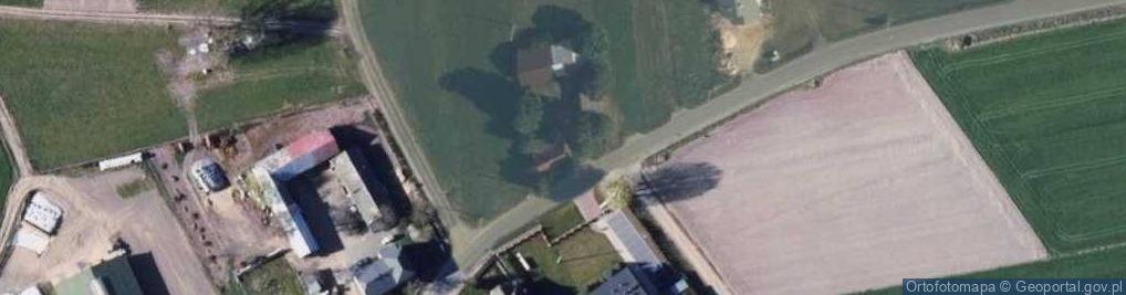 Zdjęcie satelitarne Osiny Dolne ul.