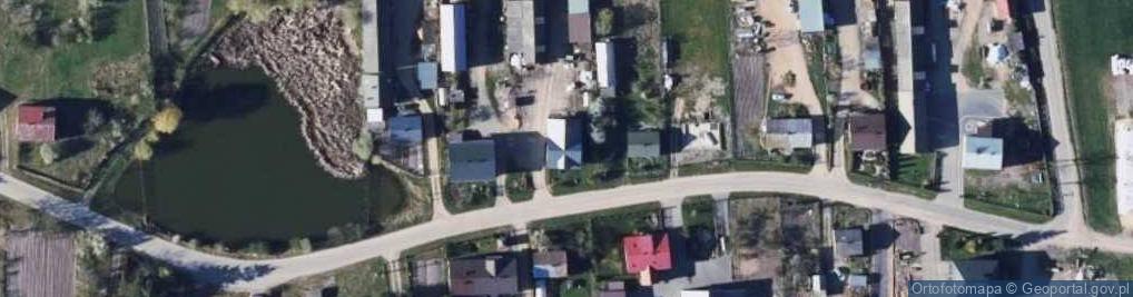 Zdjęcie satelitarne Osiny Górne ul.