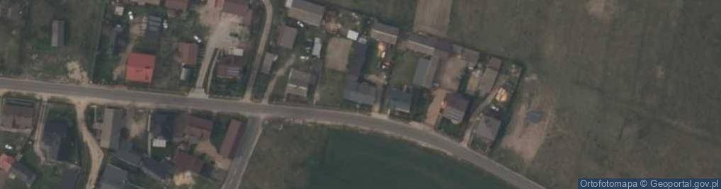 Zdjęcie satelitarne Osiny-Kolonia ul.