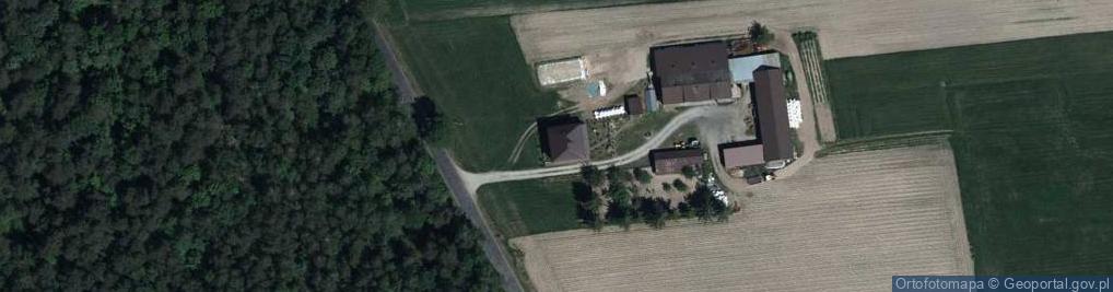 Zdjęcie satelitarne Osiny ul.