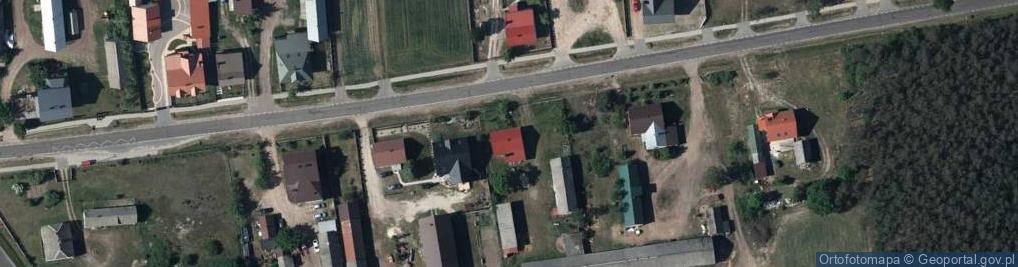 Zdjęcie satelitarne Osiny ul.