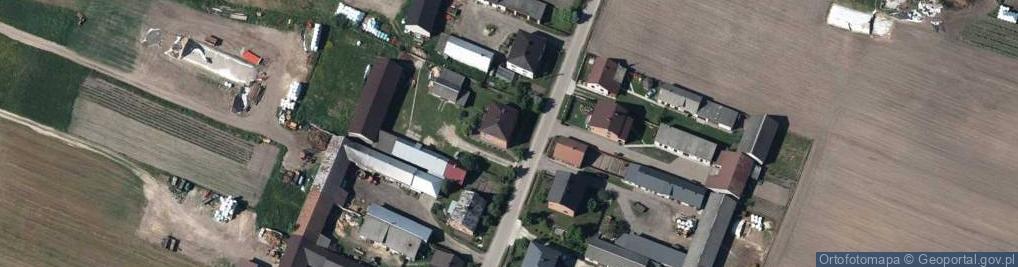 Zdjęcie satelitarne Osiny ul.