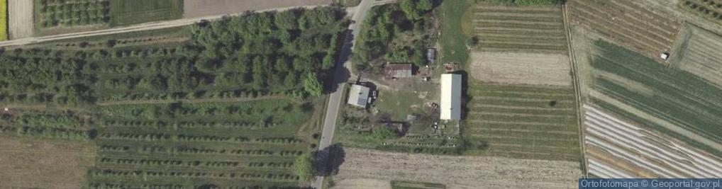 Zdjęcie satelitarne Osiny ul.