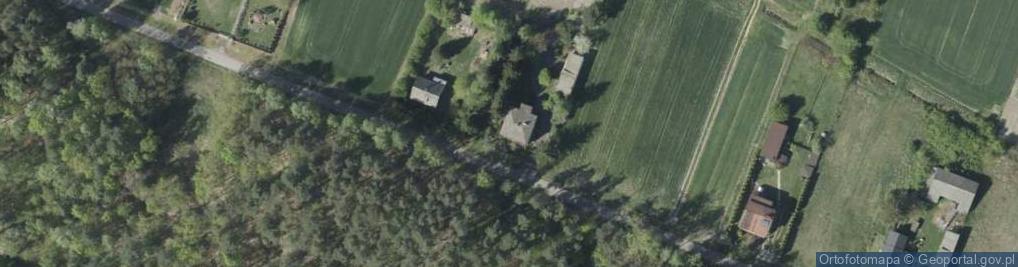 Zdjęcie satelitarne Osiny ul.