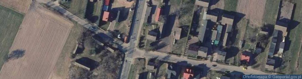 Zdjęcie satelitarne Osiny ul.