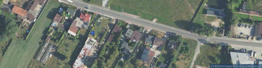 Zdjęcie satelitarne Osiny ul.
