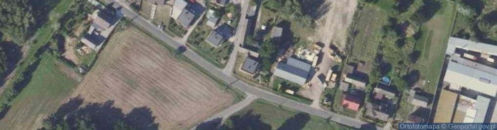 Zdjęcie satelitarne Osiny ul.