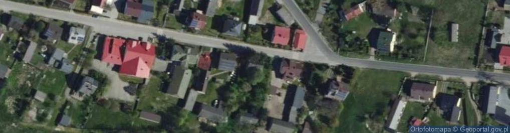 Zdjęcie satelitarne Osiny ul.