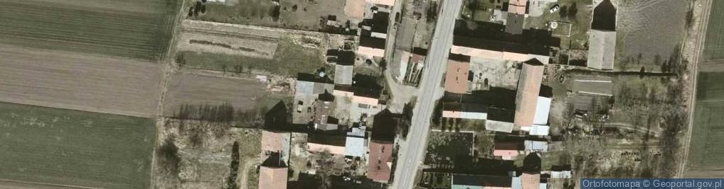 Zdjęcie satelitarne Ośno ul.