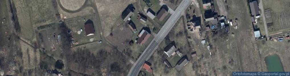 Zdjęcie satelitarne Osów ul.