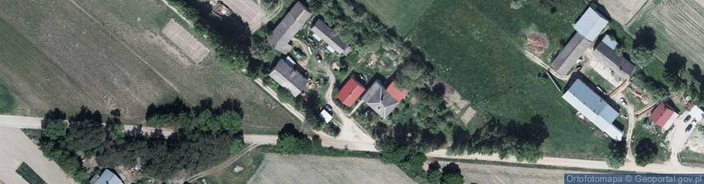 Zdjęcie satelitarne Ossówka Kolonia ul.
