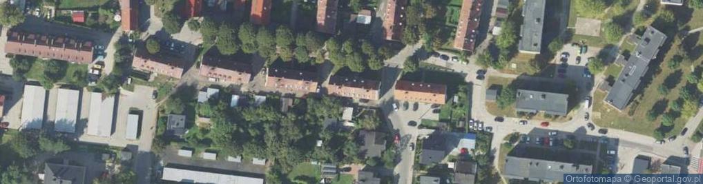 Zdjęcie satelitarne Osiedle Robotnicze os.