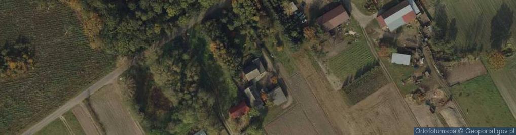 Zdjęcie satelitarne Ostrowąż-Kolonia ul.