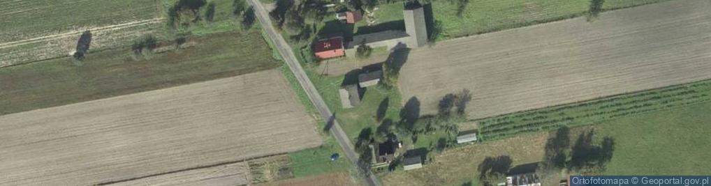 Zdjęcie satelitarne Ostrówek-Kolonia ul.