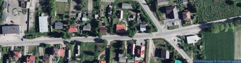 Zdjęcie satelitarne Ostrówek-Kolonia ul.