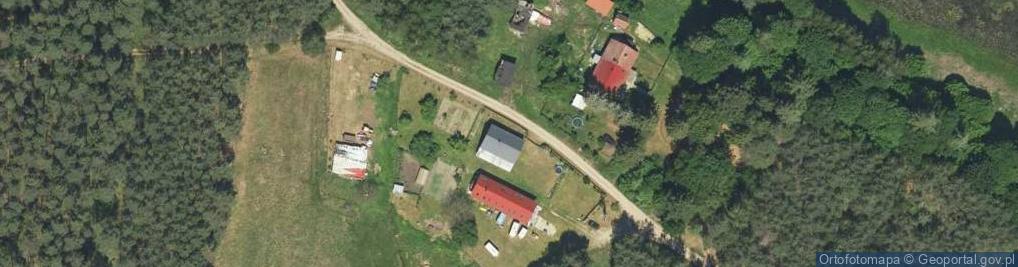 Zdjęcie satelitarne Ostrowiec Osada Leśna ul.