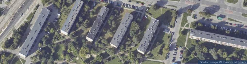 Zdjęcie satelitarne Osiedle Ogrody os.