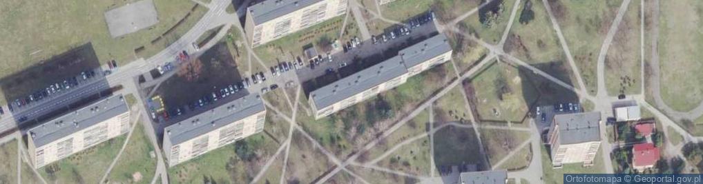 Zdjęcie satelitarne Osiedle Pułanki os.