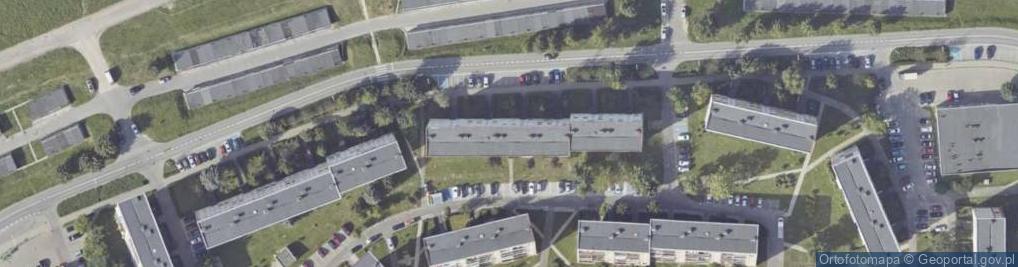 Zdjęcie satelitarne Osiedle Pułanki os.