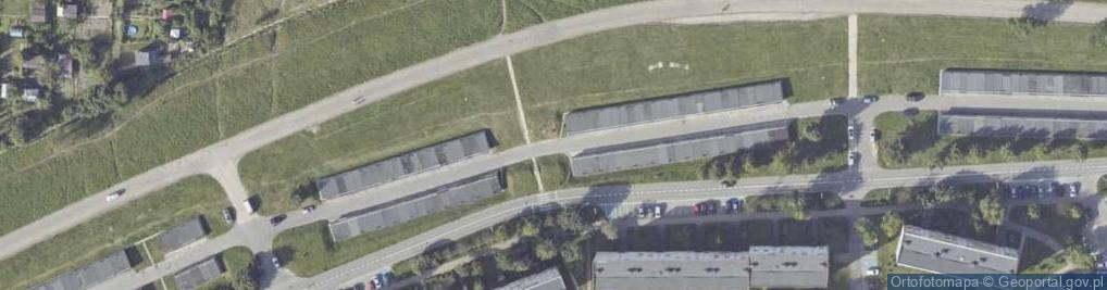 Zdjęcie satelitarne Osiedle Pułanki os.