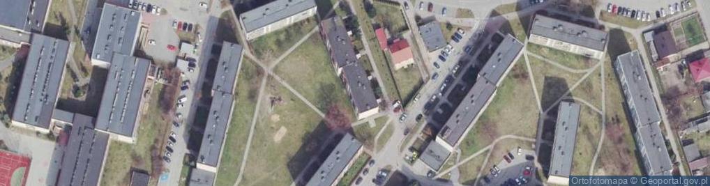 Zdjęcie satelitarne Osiedle Stawki os.