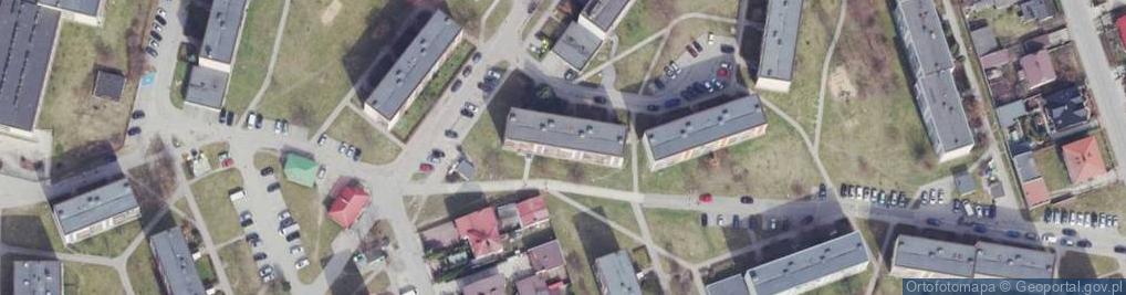 Zdjęcie satelitarne Osiedle Stawki os.